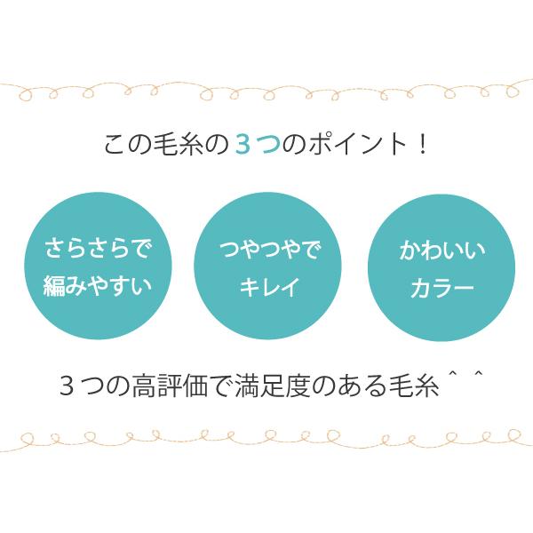 毛糸 春夏 あみもねっと さらさらつやつやコットン 中細 |  | 21