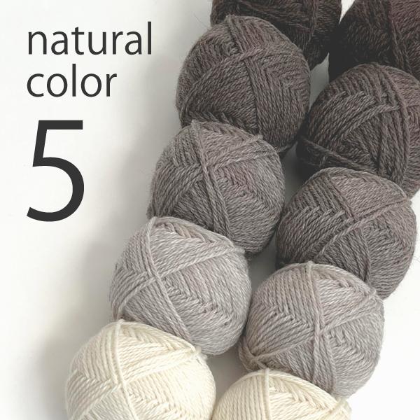 毛糸 秋冬 あみもねっと ウルグアイウール天然色 |  | 10