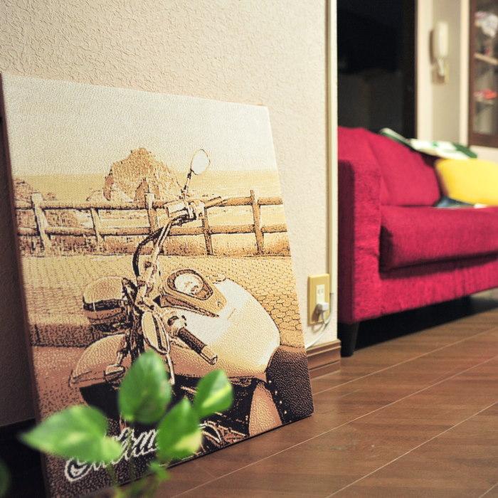 車好き 彼氏 プレゼント バイク好き 誕生日プレゼント 愛車 写真 オリジナル オーダーメイド ファブリックボード 誕生日 車 バイク 還暦祝い 父親 男性 結婚祝い |  | 06