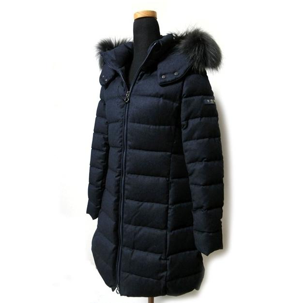 Sale セール 17 18aw 秋冬 Tatras タトラス レディース Laviana Lta18a4571 ファー フード付き ウール ダウンコート Navy ネイビー Tatras Lta18a4571 Navy アーミノグチ 通販 Yahoo ショッピング