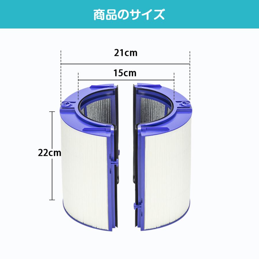 dyson hp04 フィルター無し　動作ok ダイソン 交換フィルター DP04 PH01 PH03 PH04 TP04 TP07 HP04