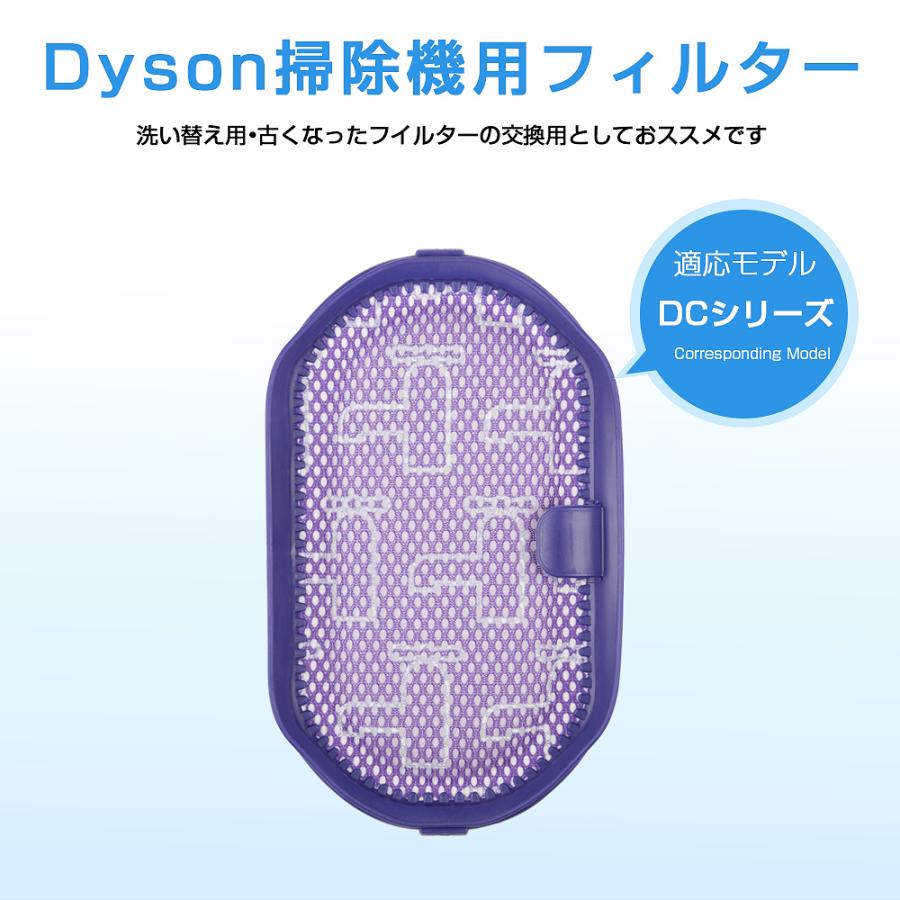 ダイソン掃除機フィルター DC35 DC44 DC45 DC56 シリーズ ポスト