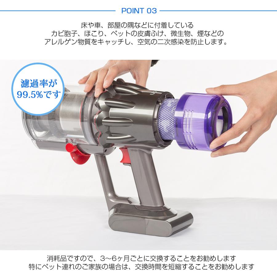 ダイソン掃除機フィルター V12 (SV46 SV20 SV30)シリーズ プレ ダイソン掃除機フィルター V12 (SV46 SV20 SV30)シリーズ プレ