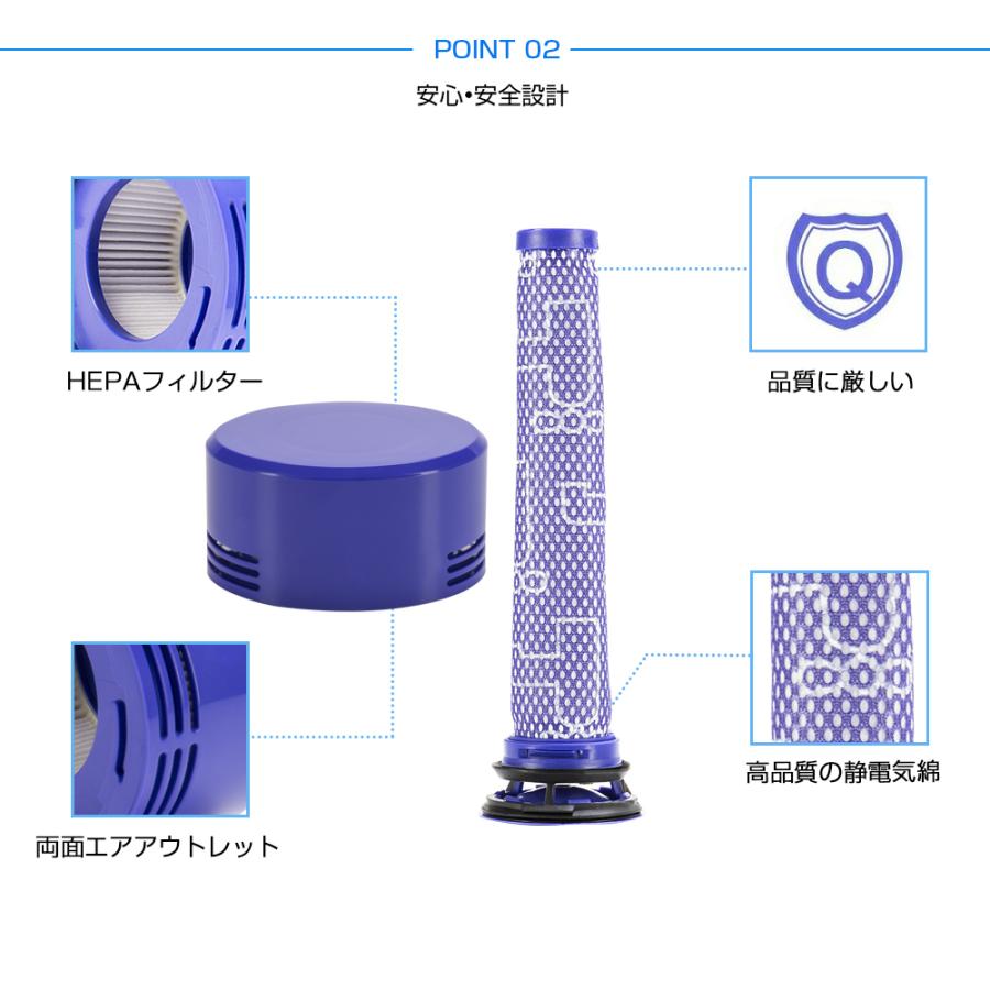 ダイソン掃除機フィルター V8 V7 シリーズ 4点セット プレフィルターフィルター 交換フィルター フィルタ 互換フィルター 部品 高品質HEPAフィルタ :hb-hepa-v8end-dc583p:八番屋 - 通販 - Yahoo!ショッピング ダイソン掃除機フィルター V8 V7 シリーズ 4点セット プレフィルターフィルター 交換フィルター フィルタ 互換フィルター 部品 高品質HEPAフィルタ :hb-hepa-v8end-dc583p:八番屋 - 通販 - Yahoo!ショッピング