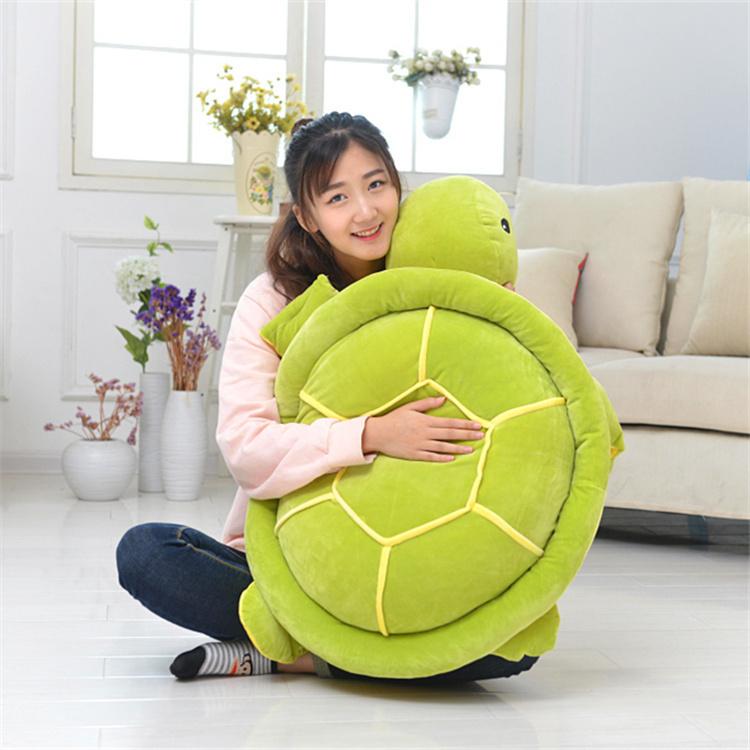 幅50cm カメのぬいぐるみ 大きい亀 お誕生日プレゼント 大きい