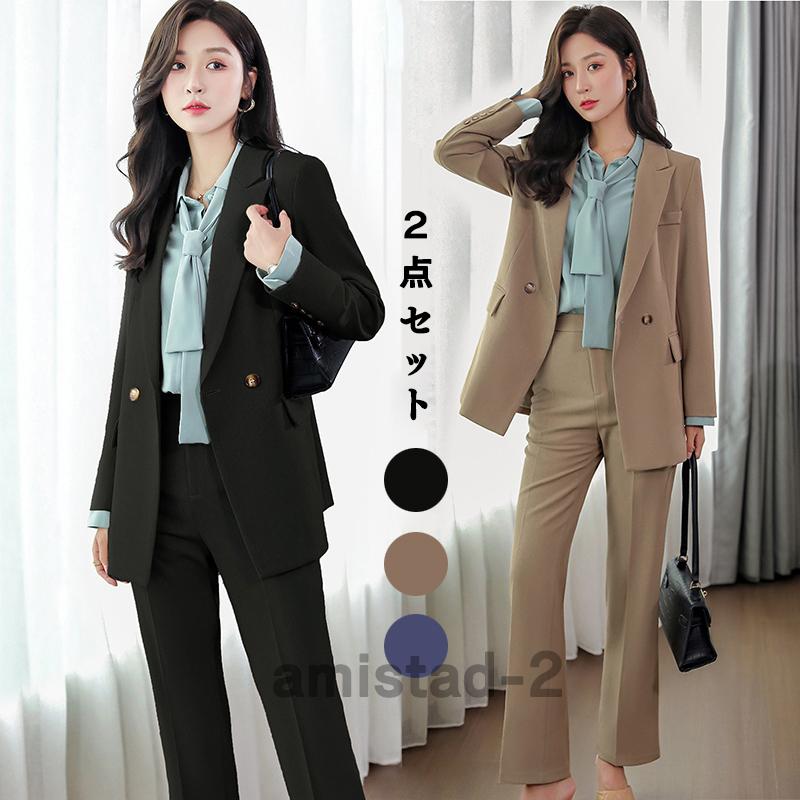 卒業式 服 母 パンツスーツ レディース 40代 50代 30代 おしゃれ 春 代 2点セット 入学式 秋冬 服装 ママ セレモニー フォーマル スーツ ゆったり Ol 通勤 面接 人気ブランドを