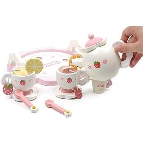 おままごと 木製 ティーセット お茶会 ティートレイセット おままごと 木製 ティーセット お茶会 ティートレイセット
