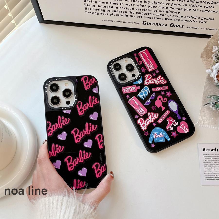 スマホケース casetify バービー 鏡面 ファッション ピンク 耐衝撃 インスタ ins アイフォンケース iphone11 iphone12 iphone13 iphone14｜amistad-2｜05