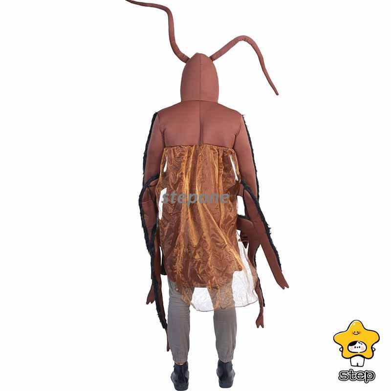 ハロウィン コスプレ 面白い コスプレ 面白 ハロウィン 動物のゴキブリ着ぐるみ おもしろ コスチューム ゴキブリ衣装 おもしろい 仮装｜amistad-2｜02