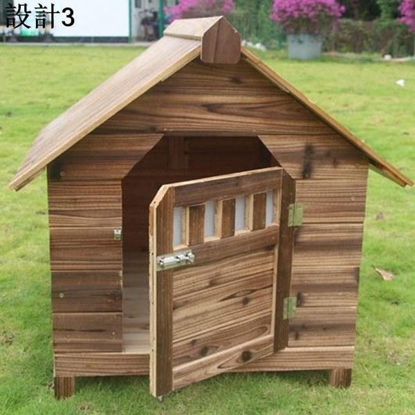 北欧 犬小屋 屋外用 大型犬 木製 ドア付きの大型屋外 犬舎 中型犬 小型犬 猫ハウス ペット犬の小屋 全天候型 組立式_6