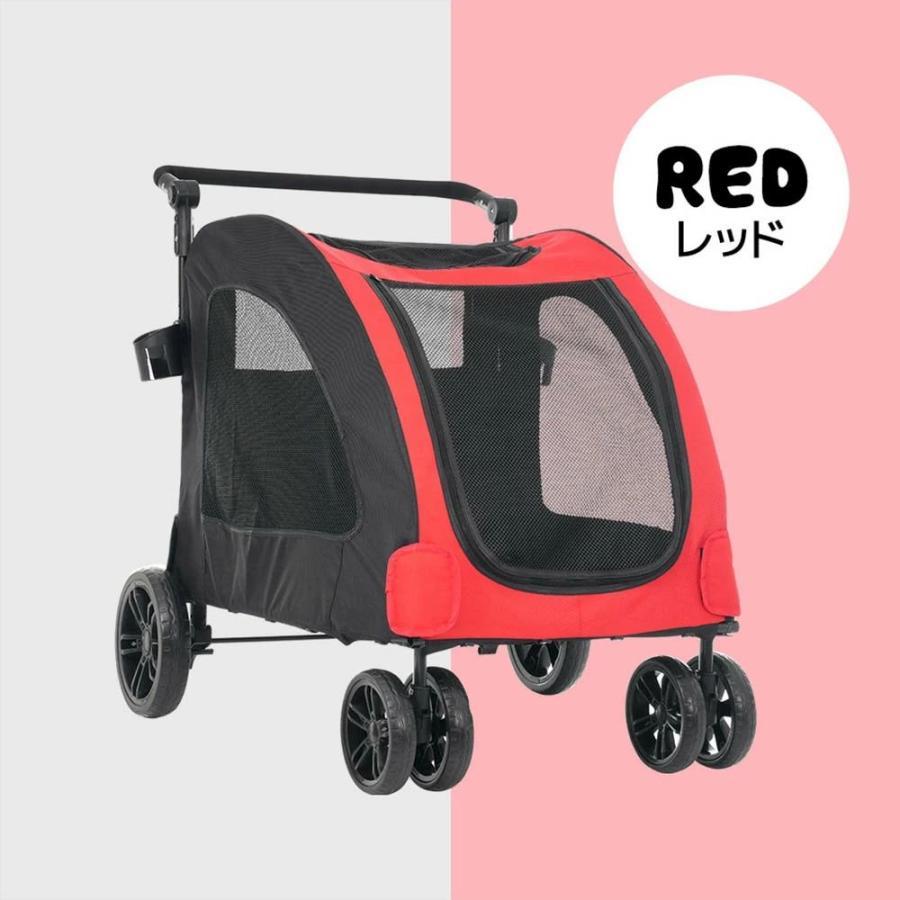 改良版登場】ペットカート 大型犬 折りたたみ 耐荷重50kg 軽量