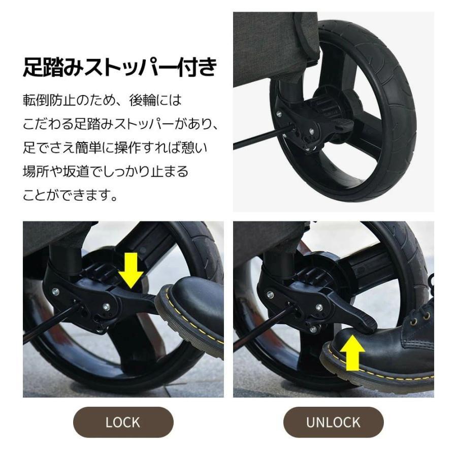 改良版登場】ペットカート 大型犬 折りたたみ 耐荷重50kg 軽量