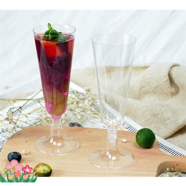120ml使い捨て プラスチックシャンパングラス10個入×10パック Amazon｜120ml 4オンス シャンパングラス使い捨てカッププラスチック
