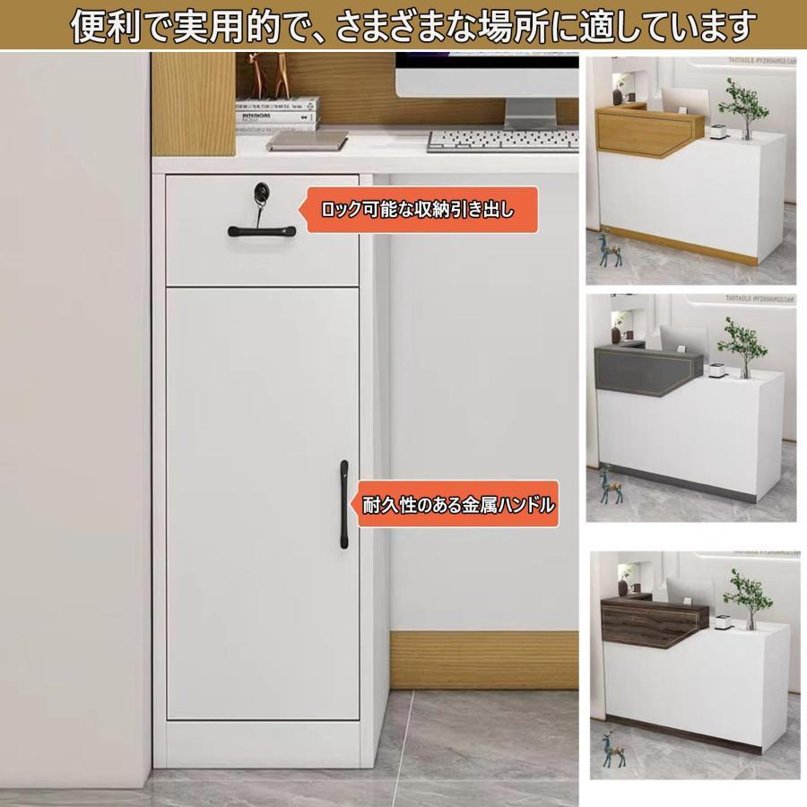 レジ カウンター テーブル バー 受付カウンター レジ ショップ 小さなインターネット セレブ トレンディなショップ モダン シンプル カウンター ショップ_9