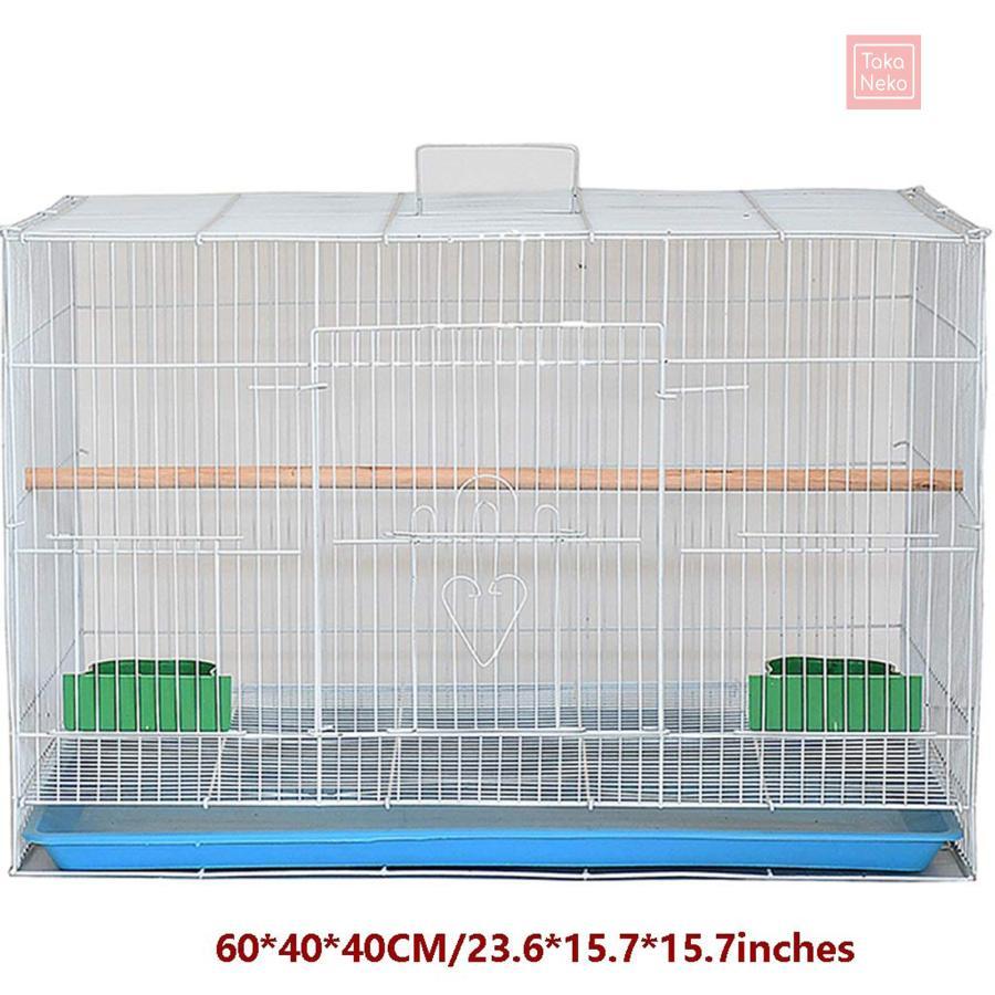 ステンレス製 鳥かご 大きめ えとぴりか購入 中型インコ 大型インコ ステンレスケージ | こんぱまるオンライン