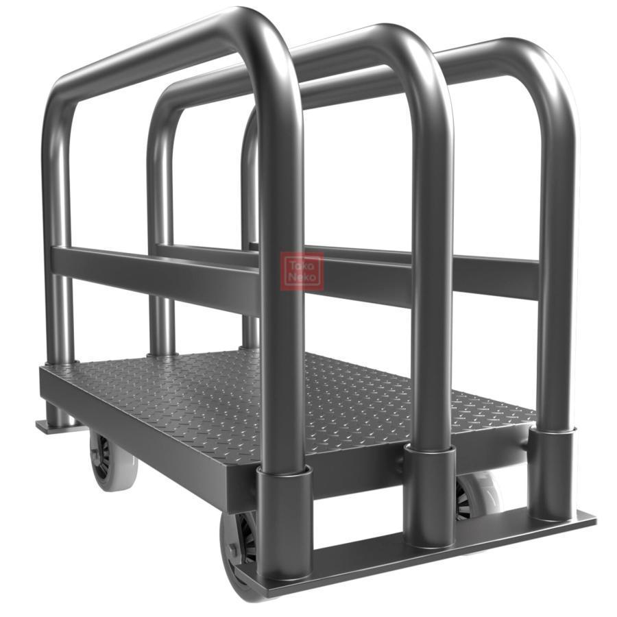 頑丈ボード台車 大型多用途 長尺物台車 ボードカート 板運搬車 手押し