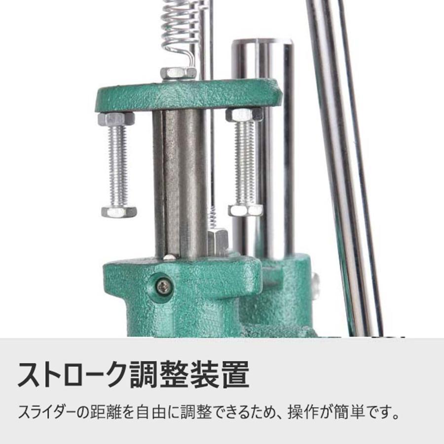 ハンドプレス機 多機能卓上ボール盤 ハンドプレス レザークラフト