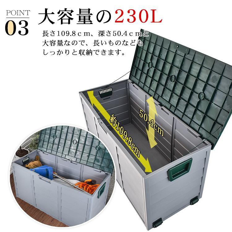 屋外収納庫 コンテナ ボックス 倉庫 おしゃれ ガレージ 大型 大容量