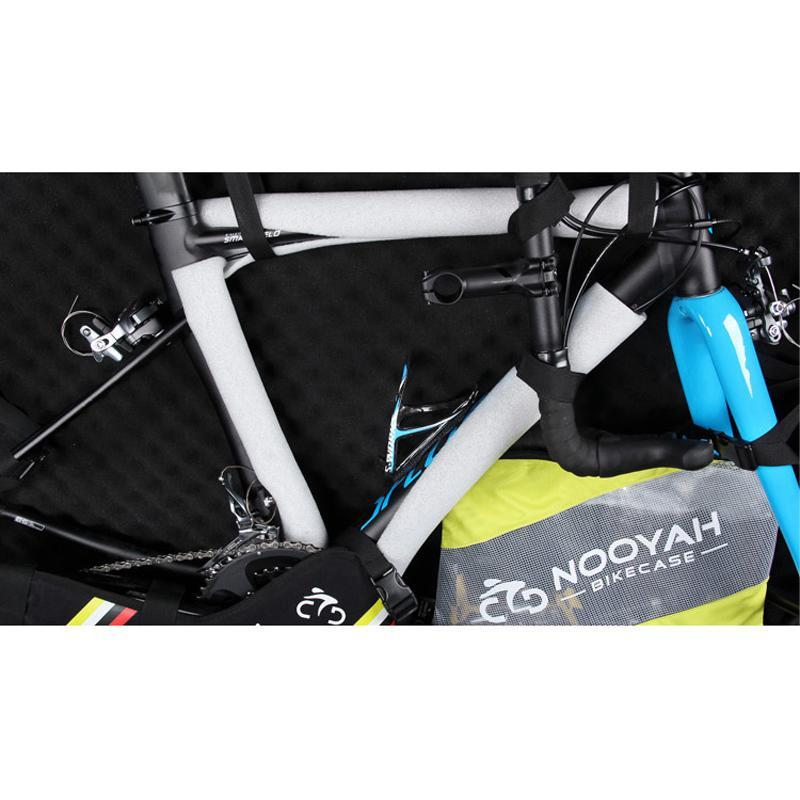 自転車自転車航空便トラベルハードケースボックスバッグ、往復トランジションバの画像