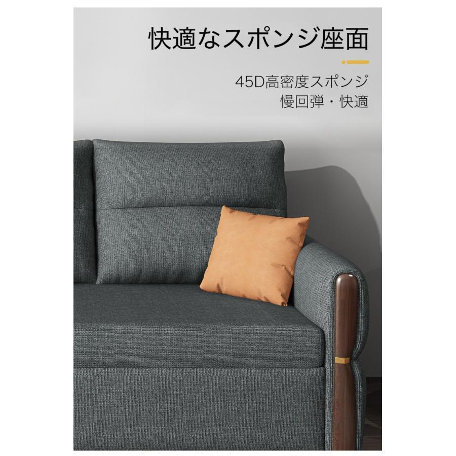 【新品】ソファベッド 折りたたみベッド ソファー ベッド カウチソファ ソファー ソファ 170CM ソファーベッド 3人掛け 収納付き 折りたたみ
