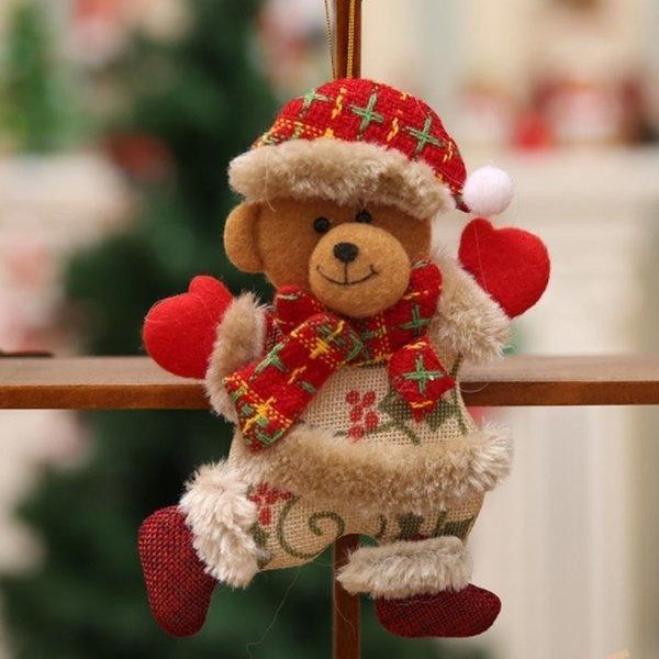 クリスマス 飾り オーナメント ツリー飾り 小物 パーティーグッズ 壁掛け 4個セット サンタクロース 雪だるま インテリア クリスマス雑貨 人形 北欧 北欧雑貨｜amistad-2｜04