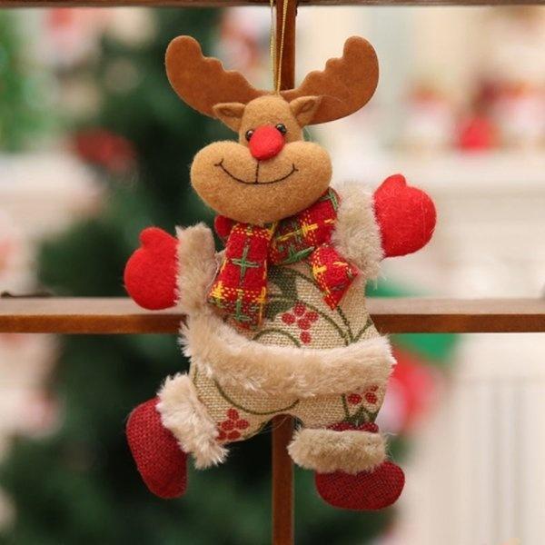 クリスマス 飾り オーナメント ツリー飾り 小物 パーティーグッズ 壁掛け 4個セット サンタクロース 雪だるま インテリア クリスマス雑貨 人形 北欧 北欧雑貨｜amistad-2｜06