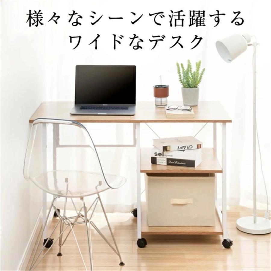★美品★ 折りたたみ　テーブル　デスク　勉強机　ミシン台　作業台 楽天市場】【Late】ラテシリーズ 折りたたみテーブル式引出し付き