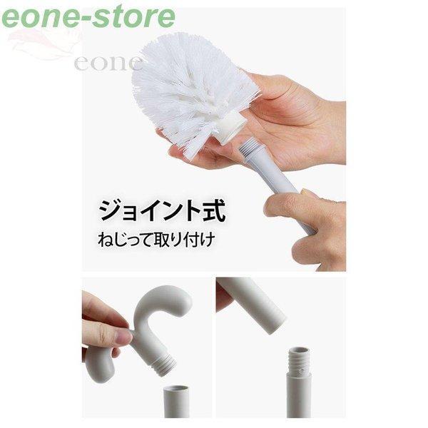 日用品雑貨 トイレ用品 トイレブラシ トイレブラシセット セット ブラシポット 組み立て ジョイント 取り外し簡単 クジラ 海 z54｜amistad-2｜09