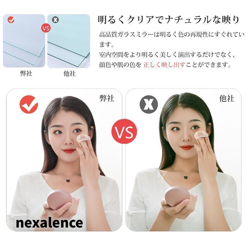 回転式 全身鏡 全身ミラー おしゃれ 収納 割れない ハンガー付き 木製 飛散防止 コンパクト 全身 スタンド 姿見鏡 姿見 洋服収納 贈り物 プレゼント_9