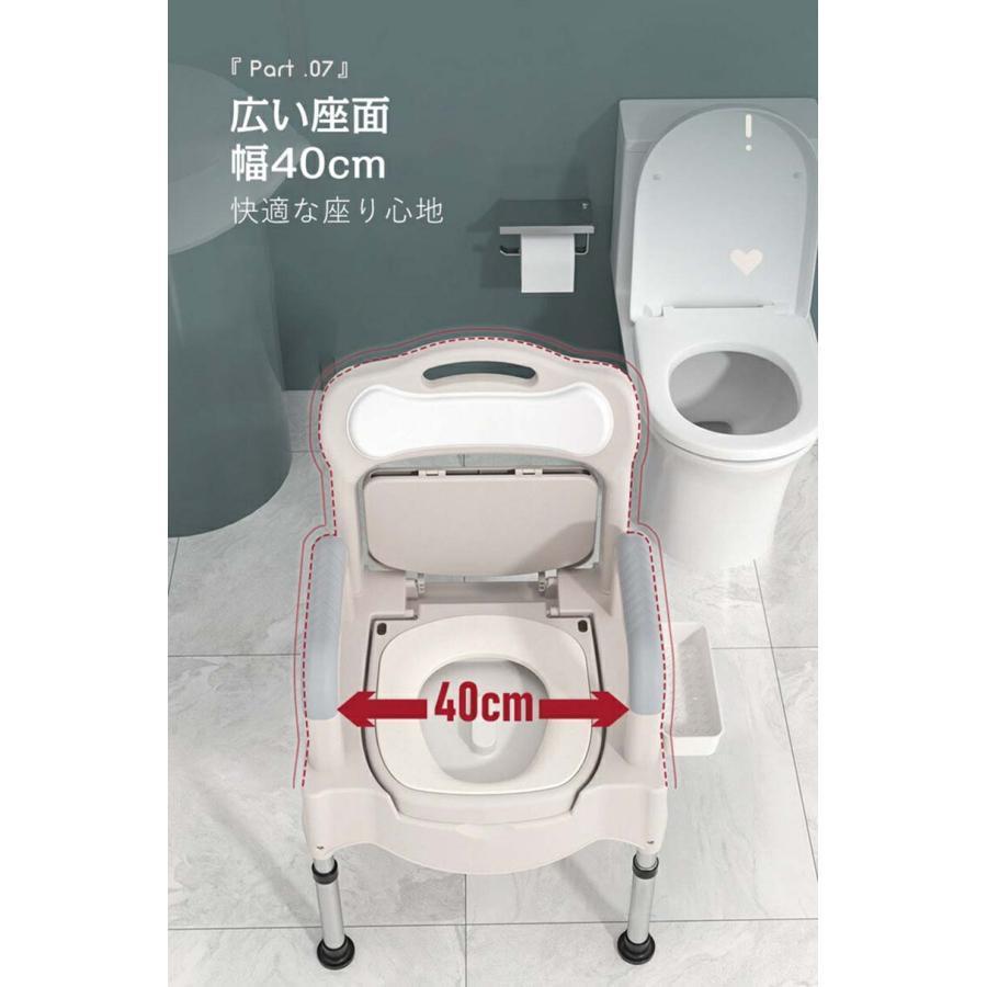 ポータブル便器 家庭用 便器 屋内 シニア 大人 妊婦 高齢者 移動便座 家庭用便　_4