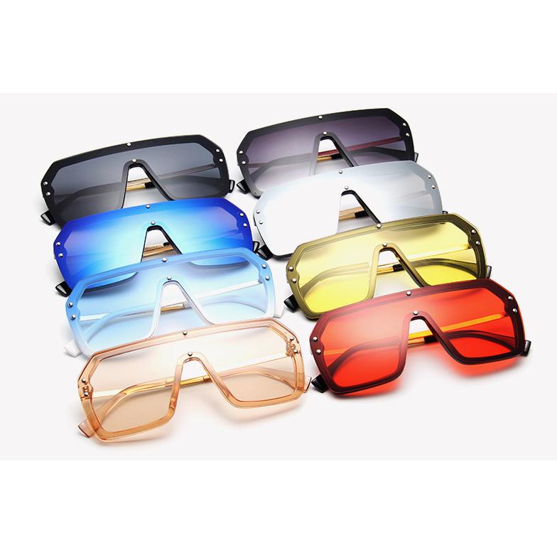 ワンピースの新しいサングラスのトレンドファッションビッグフレームメタルオーシャンレンズサングラスパーソナライズされたゴーグル Ami qunz Jm スポーツ 通販 Yahoo ショッピング