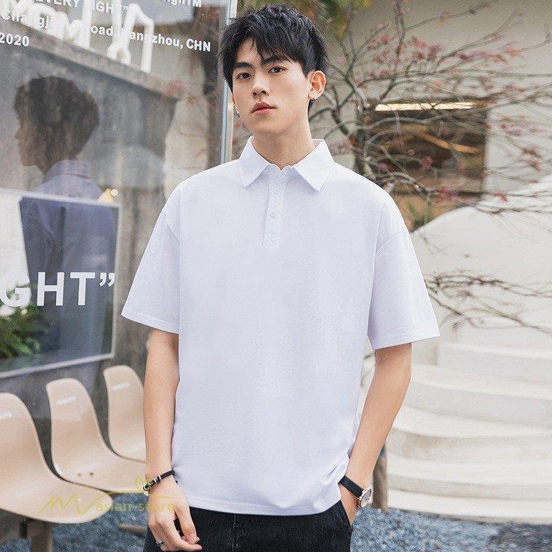 最も優遇 4色 ポロ 半袖 メンズ カットソー 着痩せ Tシャツ Tシャツ カジュアルトップス サマー ワイドtシャツ ゆったり 日常感 Xxxl 大きいサイズ 無地 おしゃれ 着回し 半袖 サイズ L Www Cognitiva La