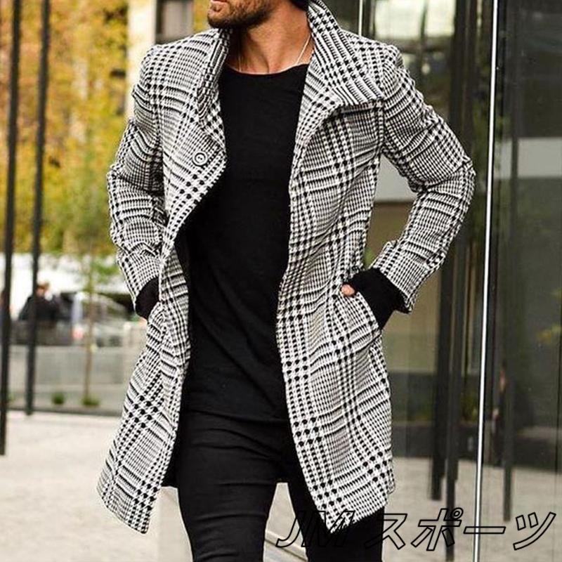 メンズ チェスターコート おしゃれ トレンチコート 50代 チェック ロング アウター 代 高品質 ビジネスコート カジュアル 40代 30代 Ami3 Niuzknv098 Jm スポーツ 通販 Yahoo ショッピング