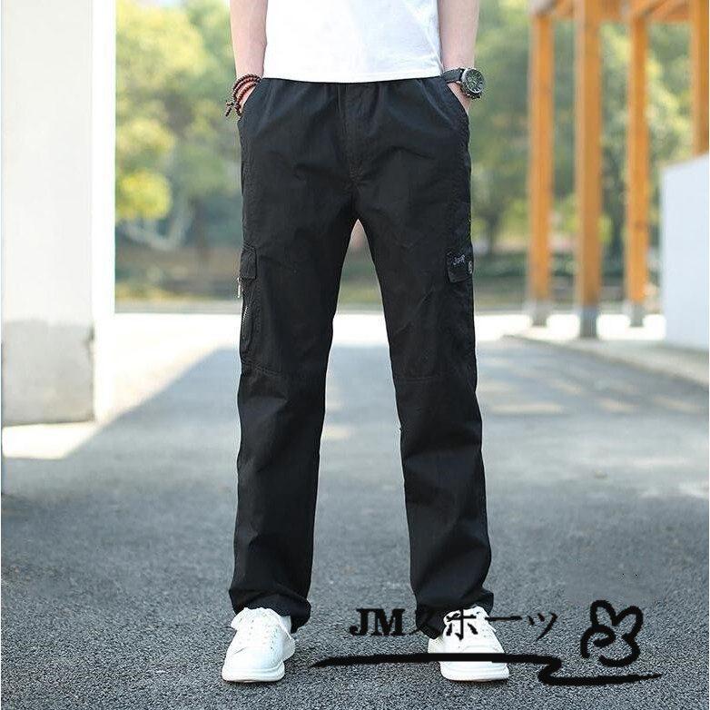 カーゴパンツ メンズ 夏 スエットパンツ ゆったり ボトムス 涼しいズボン 長ズボン 作業着 ワークパンツ ミリタリー ワイドパンツ 無地 カジュアル 新品 Amib56b Jm スポーツ 通販 Yahoo ショッピング