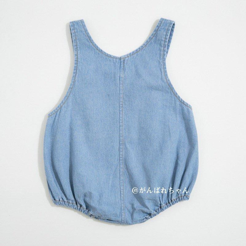 ベビー服 女の子 春 夏 キッズ服 66 74 80 90 0cm ジーンズ カバーオール 3点セット おしゃれ 安い 可愛い 子供服 お出かけ 出産祝い プレゼント 超爆安