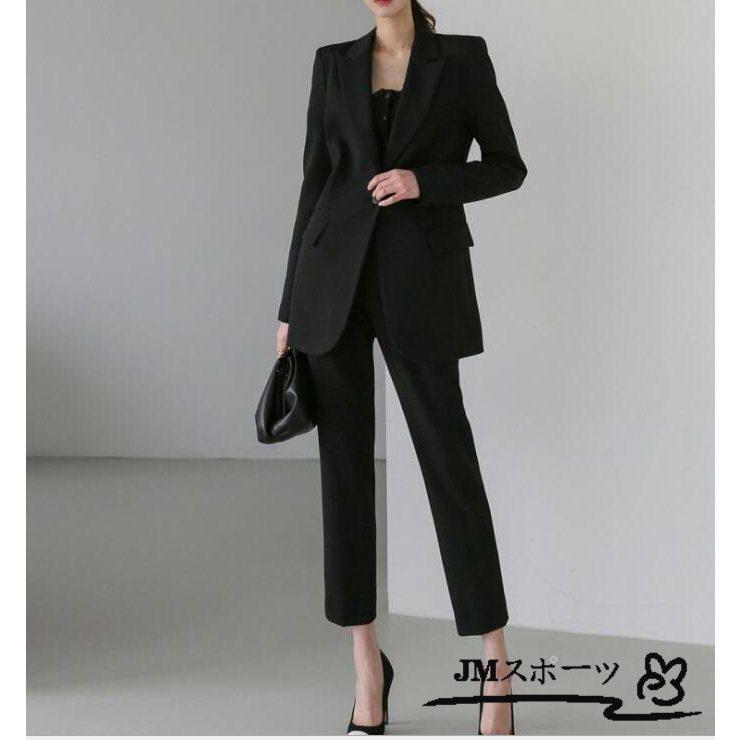 卒業式 服 母 セットアップ レディース パンツスーツ 春 秋 スカーフ付き 卒園式 入園式 フォーマル セレモニースーツ 女性 通勤 オフィス Ol 40代 Amif805 Jm スポーツ 通販 Yahoo ショッピング