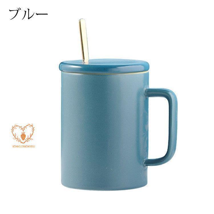 マグカップ 北欧 おしゃれ コーヒーカップ 大きい 陶器 ハンドメイド ティーカップ 大容量 コップ カフェマグ キッチン雑貨 食洗機/電子レンジ/冷蔵庫対応 450ml｜amistad-3｜04