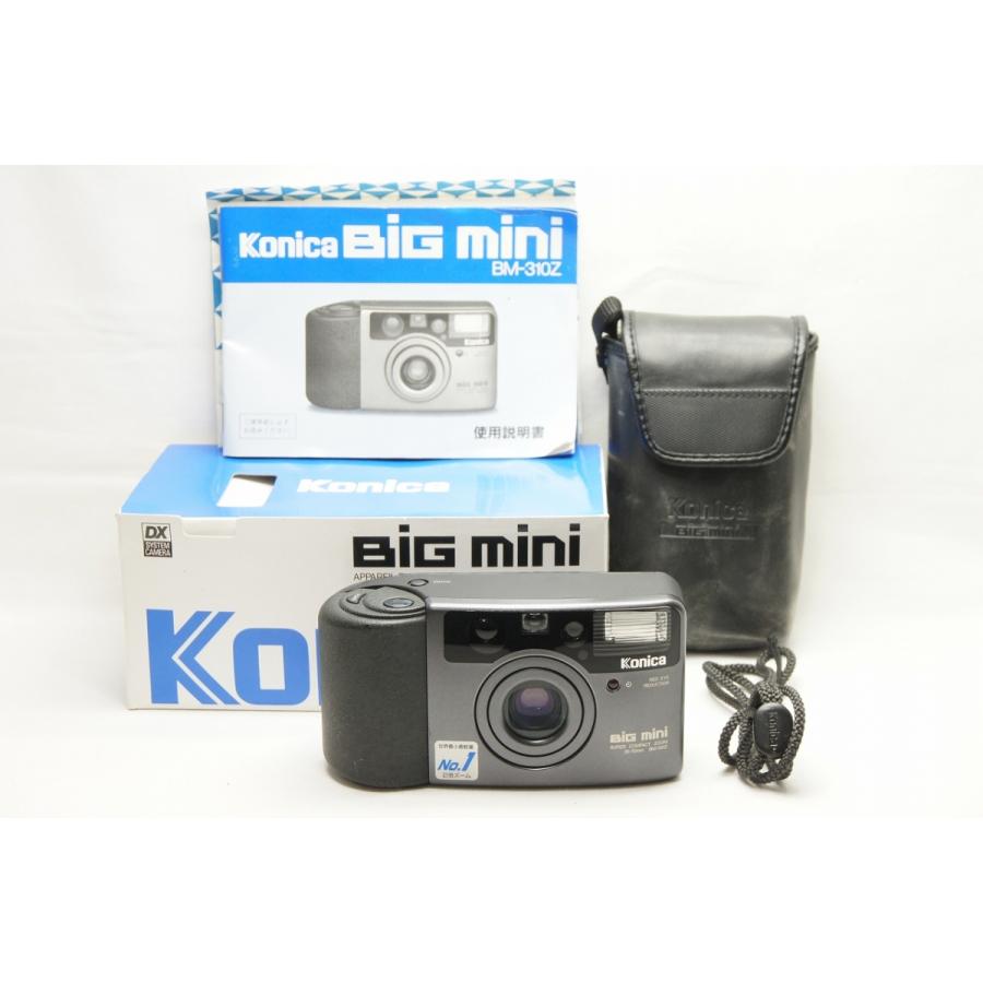 アルプスカメラ 訳あり品 Konica コニカ Big Mini Bm 310z 35mmコンパクトフィルムカメラ 元箱付 201225g 201225g アルプスカメラ Alps Camera 通販 Yahoo ショッピング