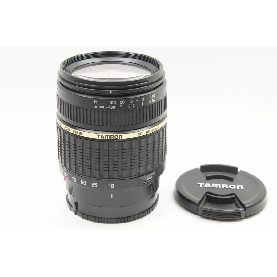 アルプスカメラ】良品 TAMRON タムロン AF 18-200mm F3.5-6.3 XR Di II