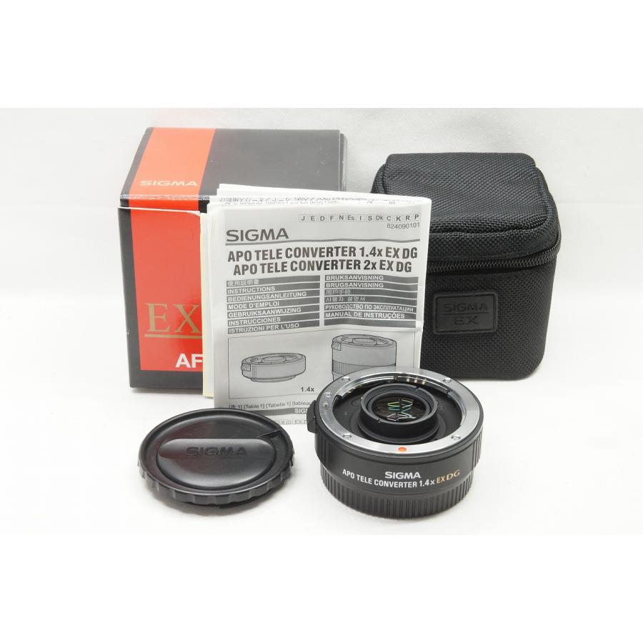 3年保証 即日出荷 SIGMA APO TELE CONVERTER 1.4x EX DG 美品 - レンズ
