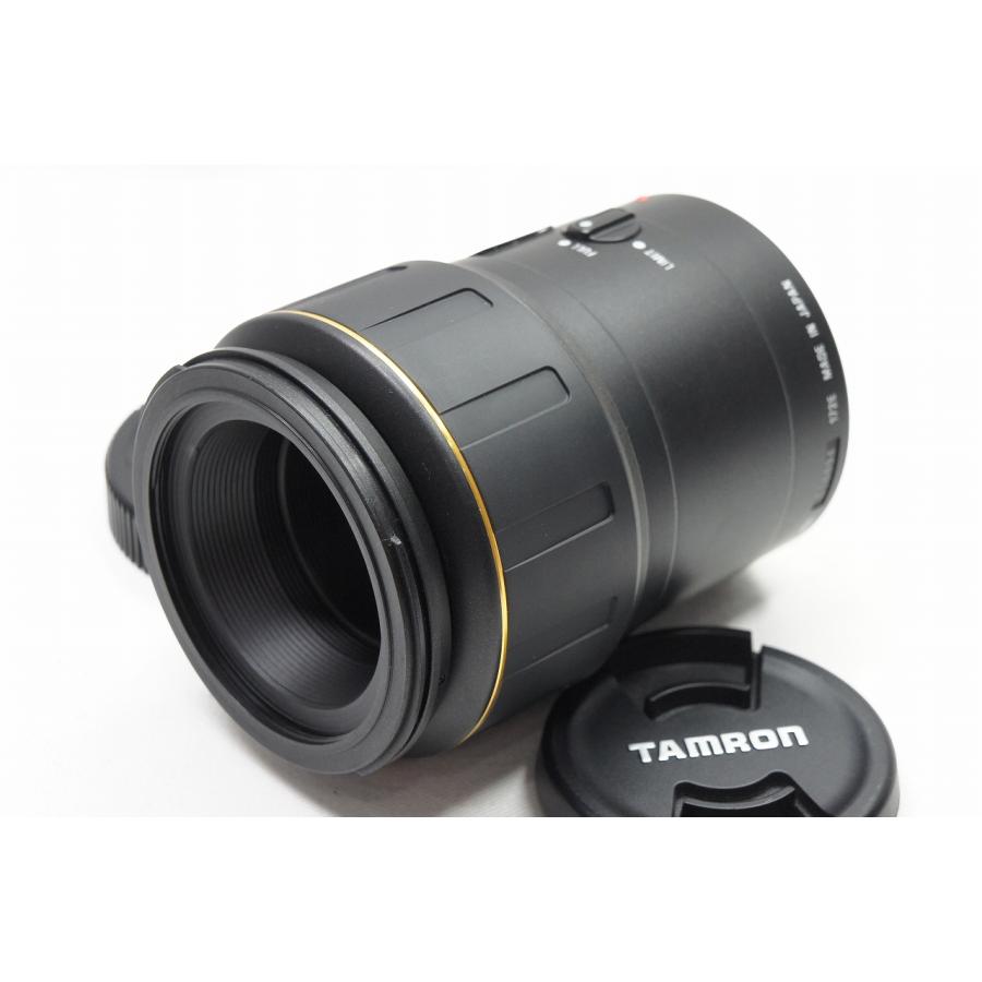 【アルプスカメラ】TAMRON タムロン SP AF 90mm F2.8 MACRO 172E Canon キヤノン EFマウント 単焦点レンズ マクロ フード付 230916d｜amity0925｜02