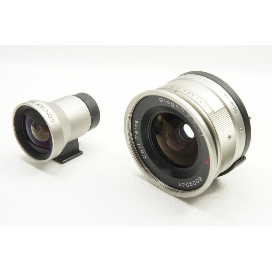 【適格請求書発行】美品 CONTAX コンタックス Carl Zeiss Biogon T* 21mm F2.8 G用 AF ファインダー ケース付【アルプスカメラ】240426f｜amity0925｜02