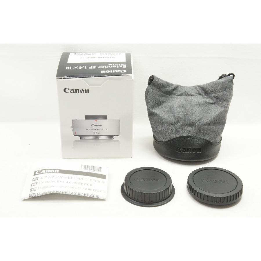 【適格請求書発行】良品 Canon キヤノン EXTENDER EF 1.4X III (3型) エクステンダー 元箱付【アルプスカメラ】240503j｜amity0925｜07