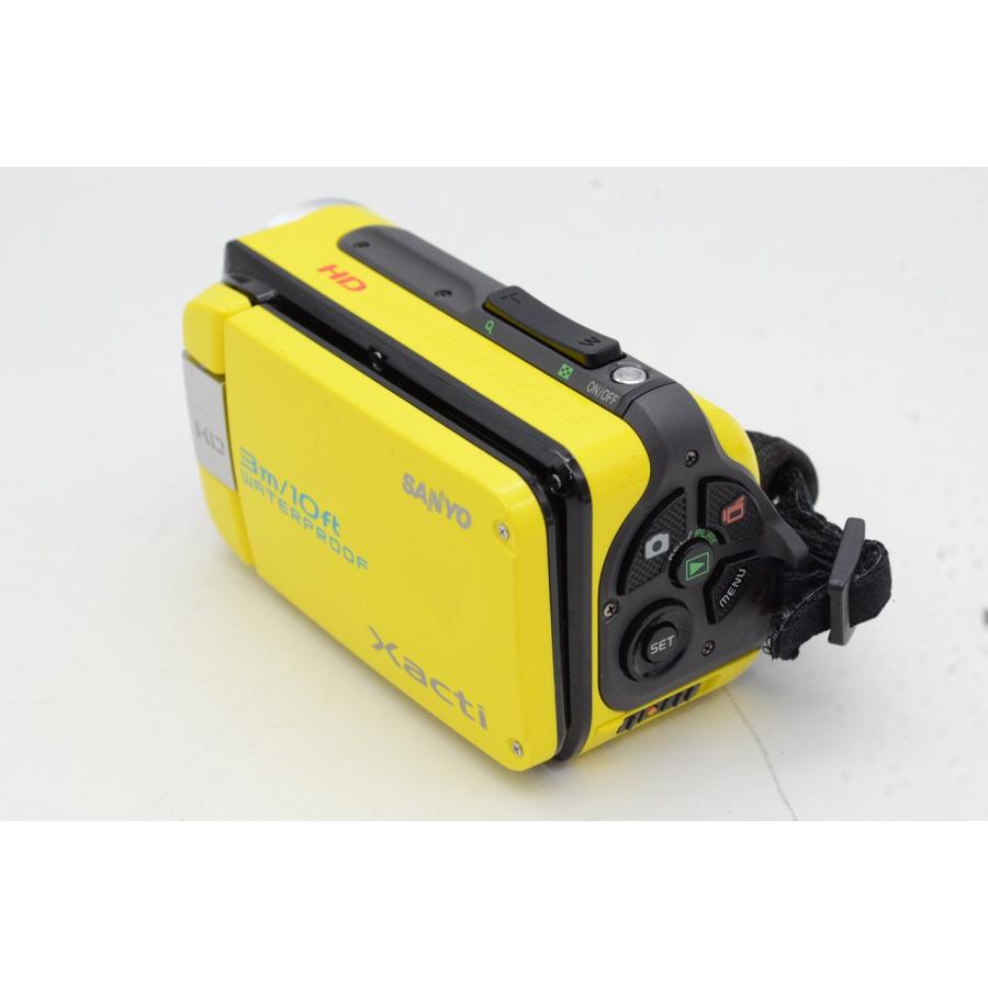 SANYO 防水ビデオカメラ Xacti DMX-WH1イエロー DMX-WH1