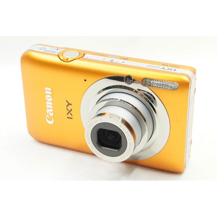 ジャンク Canon IXY 210F コンパクトデジタルカメラ オレンジ 本体