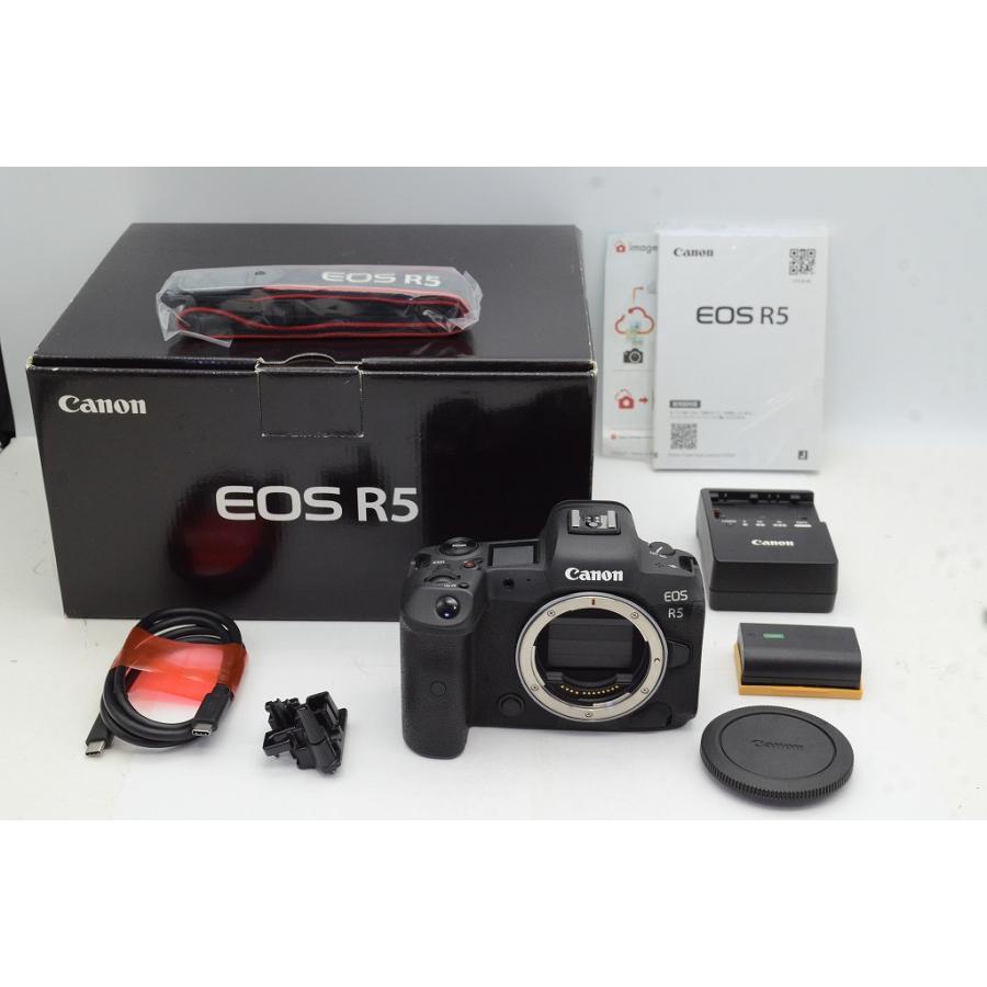 適格請求書発行】美品 Canon キヤノン EOS R5 ボディ ミラーレス フル 