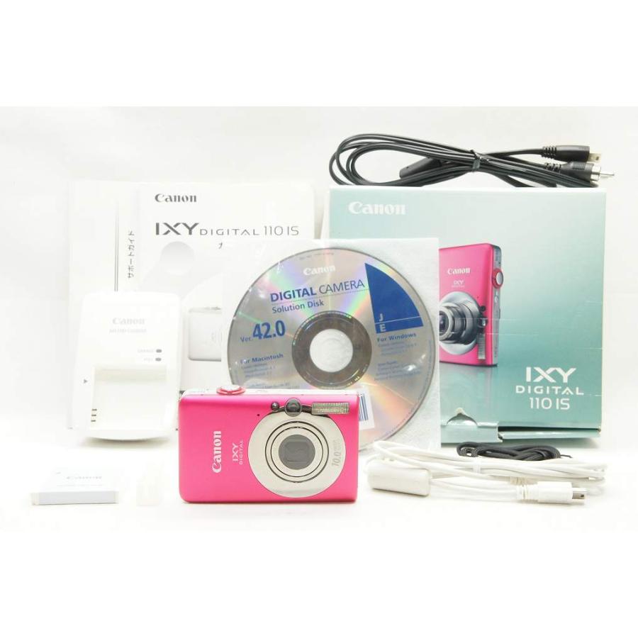 美品 CANON IXY DIGITAL 110 IS コンパクトデジタルカメラ
