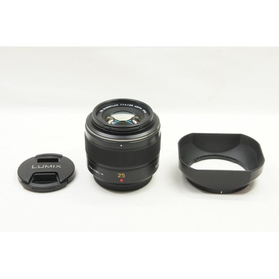 適格請求書発行】良品 Panasonic LEICA DG SUMMILUX 25mm F1.4 ASPH. H 