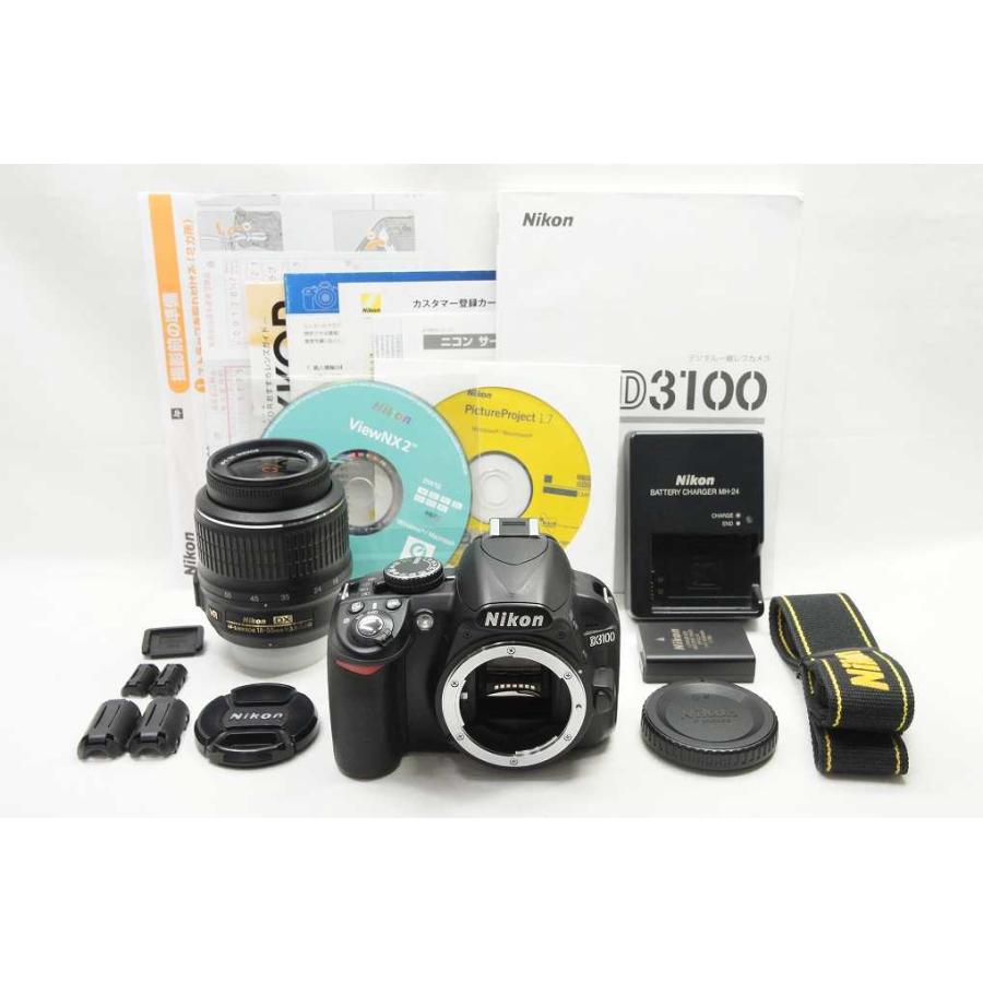 適格請求書発行】良品 Nikon ニコン D3100 + AF-S DX 18-55mm VR 