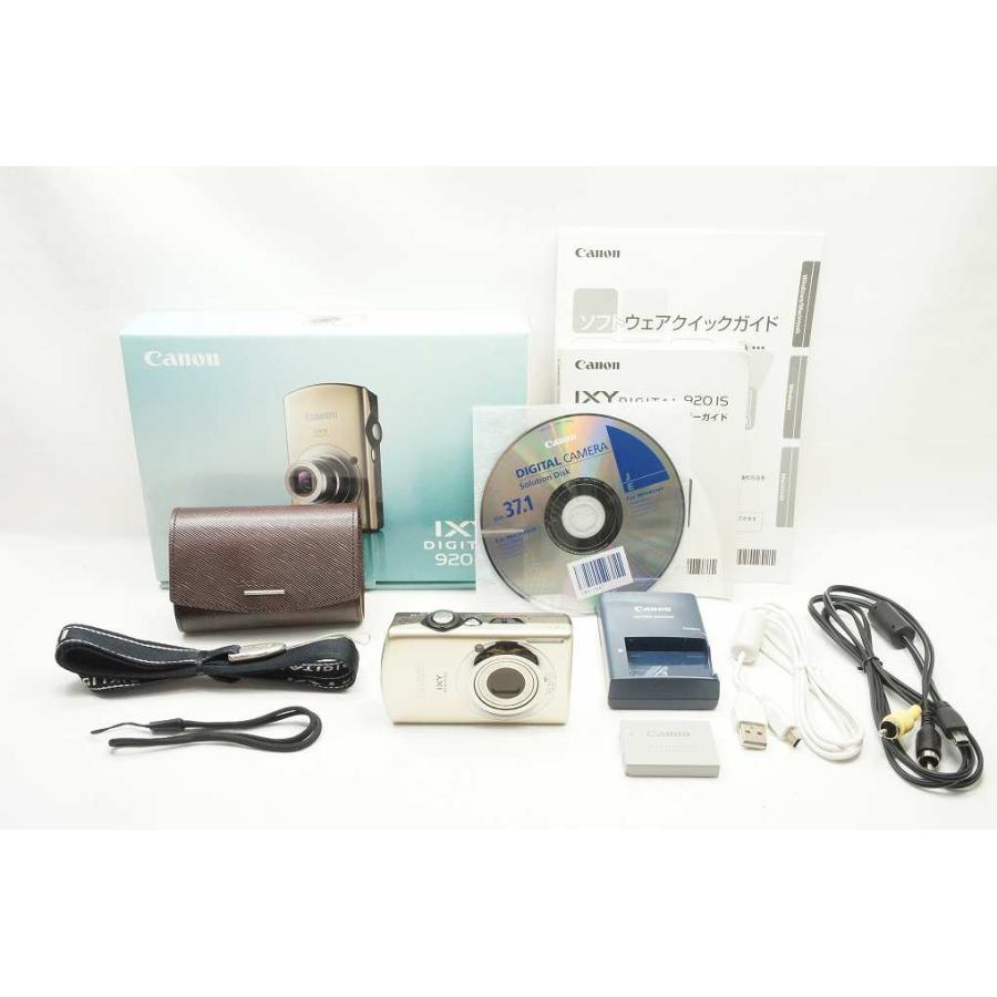 適格請求書発行】美品 Canon キヤノン IXY DIGITAL 920 IS コンパクト 
